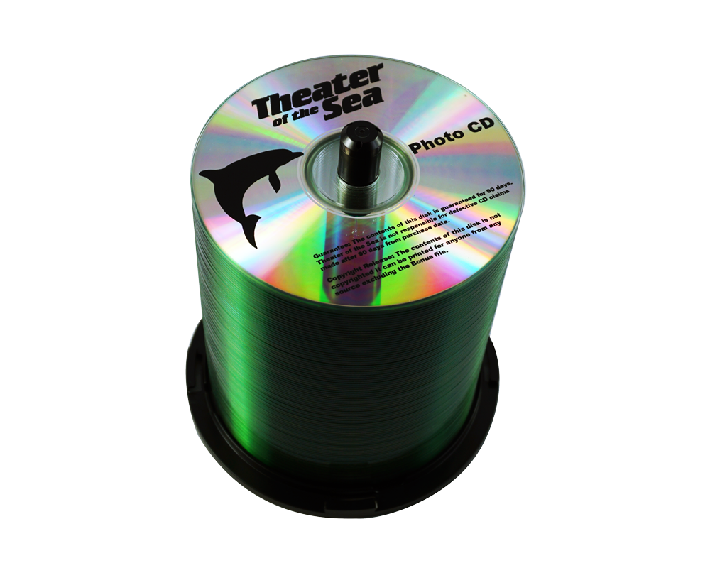 Blank CD-Rs with 1 Color Silkscreen