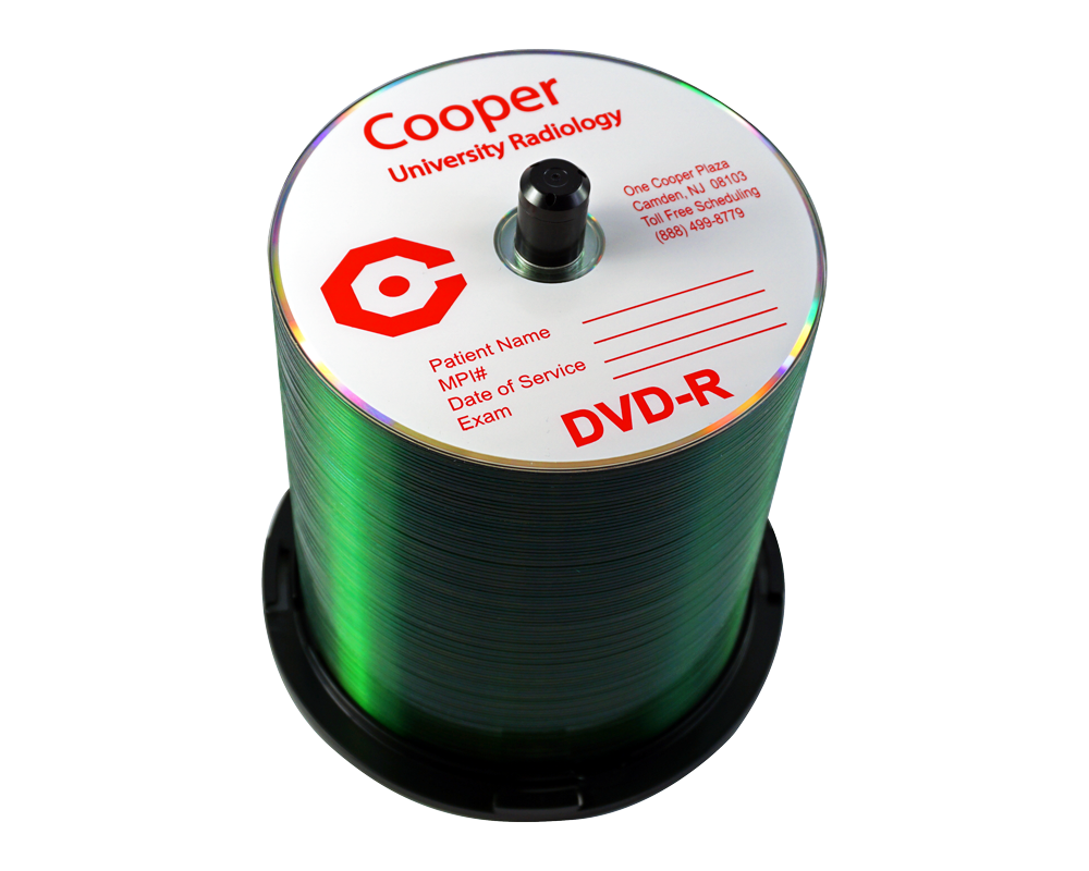 Blank DVD-Rs with 2 Color Silkscreen