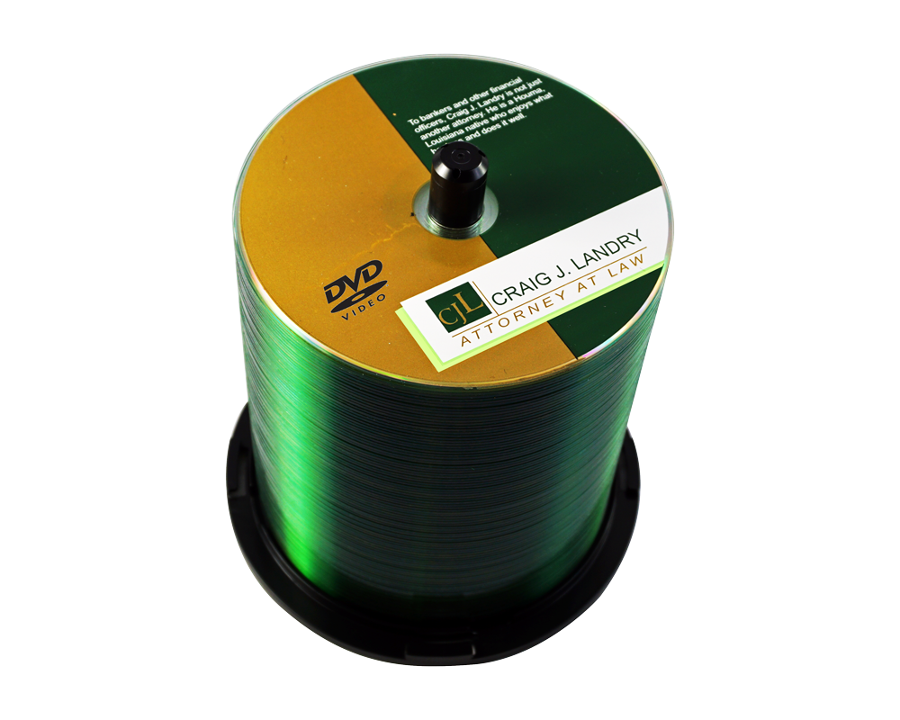 Blank DVD-Rs with 4 Color Silkscreen