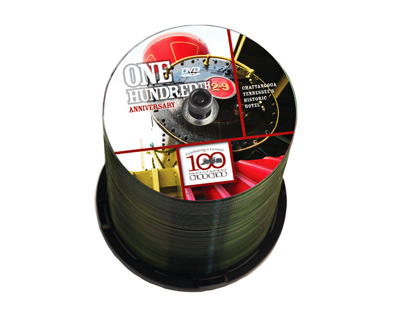 Blank Dual-Layer DVD+DL with Full-Color Print