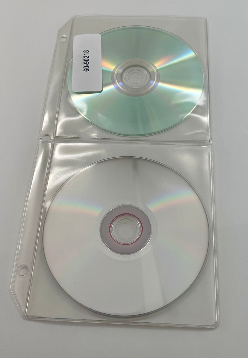 CD/DVD 3 Ring Binder Pages /up to 4 Discs