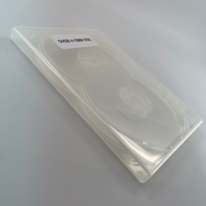 4 Disc Super Clear DVD Box