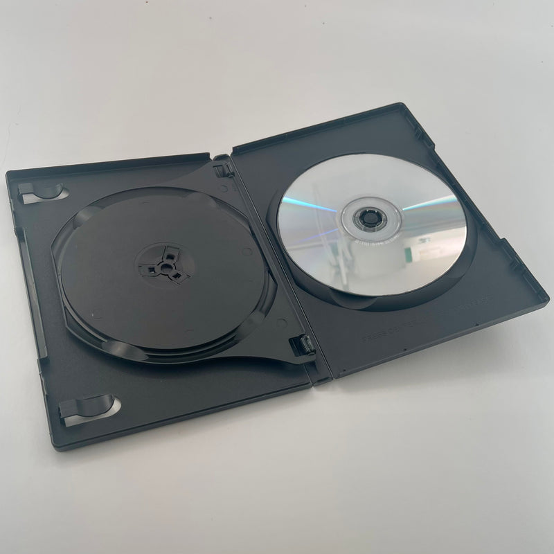 Scanavo 2 Disc Black DVD Box w/Lit Clip and Swing Tray
