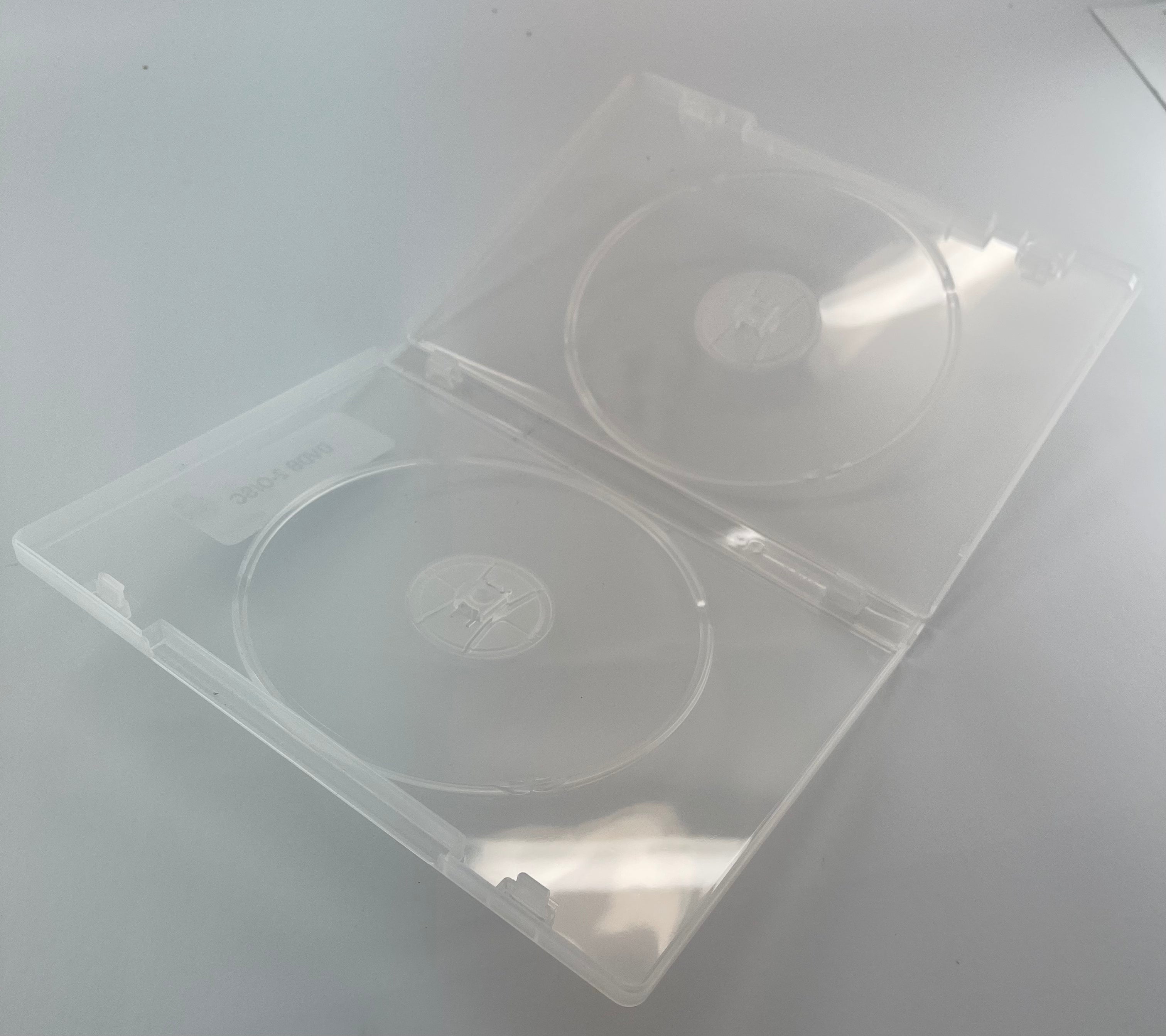2 Disc Super Clear DVD Box